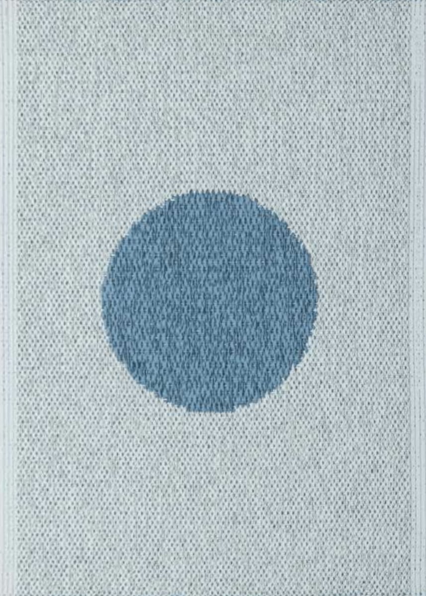 Pappelina Vera Pop måtte 50x70cm - river blue/fog blue