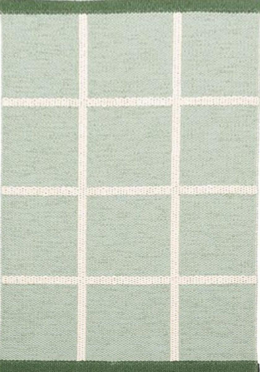 Pappelina Criss Pop måtte 70x100 cm - misty mint/vanilla/leaf